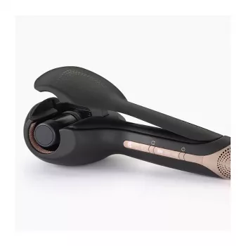 Curling iron BaByliss Wave Secret Air C1900E — warm technology, LED display, 2.5 m cord, black