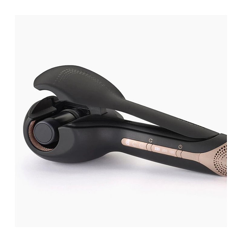 Curling iron BaByliss Wave Secret Air C1900E — warm technology, LED display, 2.5 m cord, black