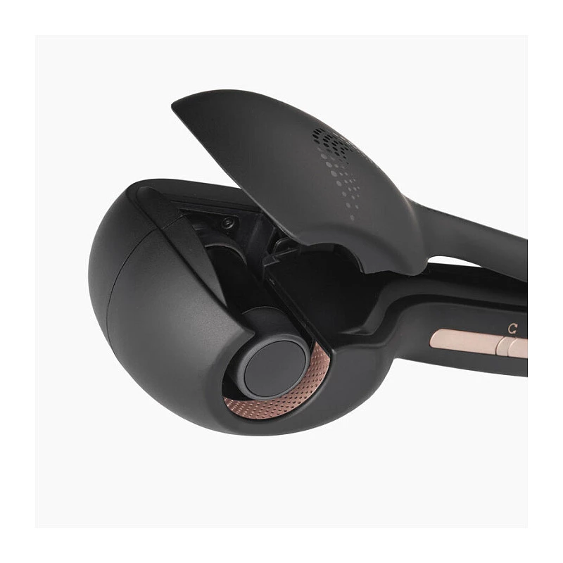 Curling iron BaByliss Wave Secret Air C1900E — warm technology, LED display, 2.5 m cord, black