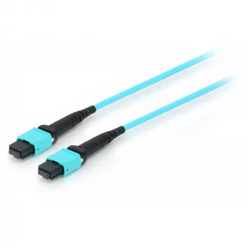 Equip Pro - Patch-Cable - MTP Multimode (W) - MTP Multimode (W) - 15,0m - Fibre Optic - 50/125 micrometre - OM4 - aquamarine (25555707)