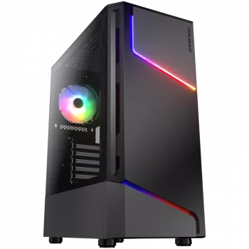 PC Case COUGAR Gaming MX360 RGB Midi Tower Black
