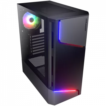 PC Case COUGAR Gaming MX360 RGB Midi Tower Black