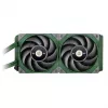 All-in-one liquid cooler Thermaltake CL-W319-PL12RG-A 12 cm Green 500-2000 RPM