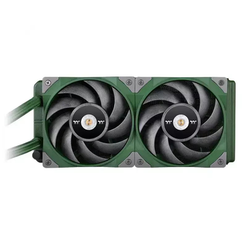 All-in-one liquid cooler Thermaltake CL-W319-PL12RG-A 12 cm Green 500-2000 RPM