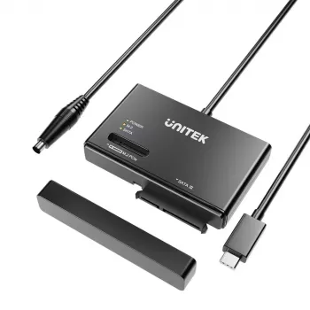SSD enclosure UNITEK S1232A01-EU Black M.2/2.5 inch/3.5 inch 10 Gbit/s