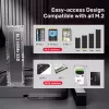 SSD enclosure UNITEK S1232A01-EU Black M.2/2.5 inch/3.5 inch 10 Gbit/s