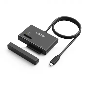 SSD enclosure UNITEK S1232A01-EU Black M.2/2.5 inch/3.5 inch 10 Gbit/s