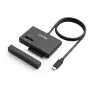 SSD enclosure UNITEK S1232A01-EU Black M.2/2.5 inch/3.5 inch 10 Gbit/s