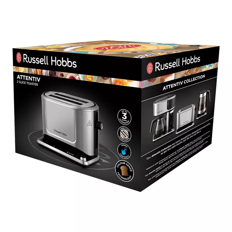 Toaster Russell Hobbs 26210-56 2 slice Satin steel