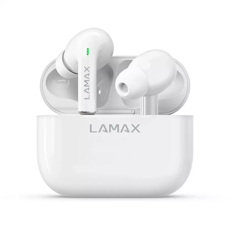 LAMAX Electronics WIRELESS HEADPHONES LAMAX CLIPS1 LMXCL1W IN-EAR WHITE - Headphones
