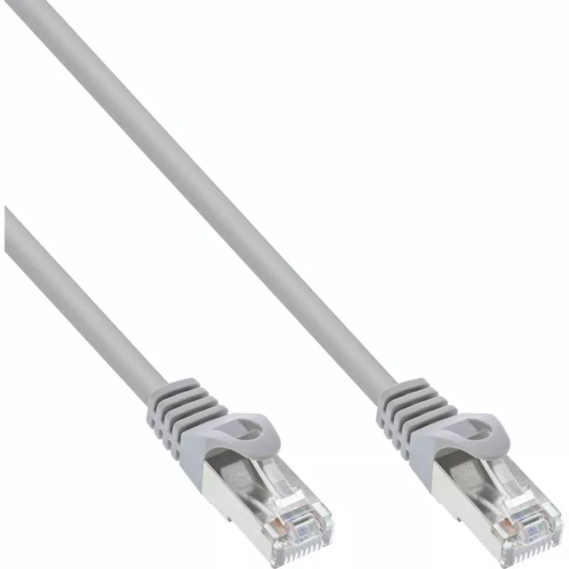 Patch cable InLine Cat.5e SF/UTP (S-FTP) grey 20 m