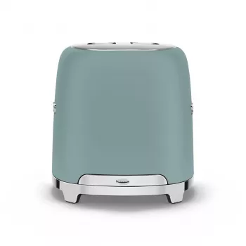 Smeg TSF01EGMEU toaster 6 2 slice(s) 950 W Chrome, Green