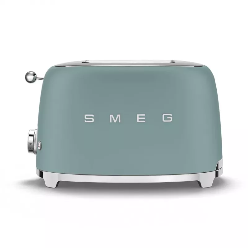 Smeg TSF01EGMEU toaster 6 2 slice(s) 950 W Chrome, Green