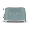 Smeg TSF01EGMEU toaster 6 2 slice(s) 950 W Chrome, Green