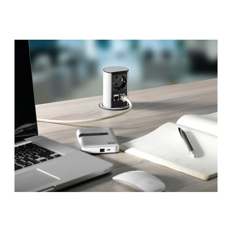 Elevator 1xprotective contact 1xCAT6 1xUSB3.0 - Accessories Power supply