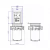Elevator 1xprotective contact 1xCAT6 1xUSB3.0 - Accessories Power supply