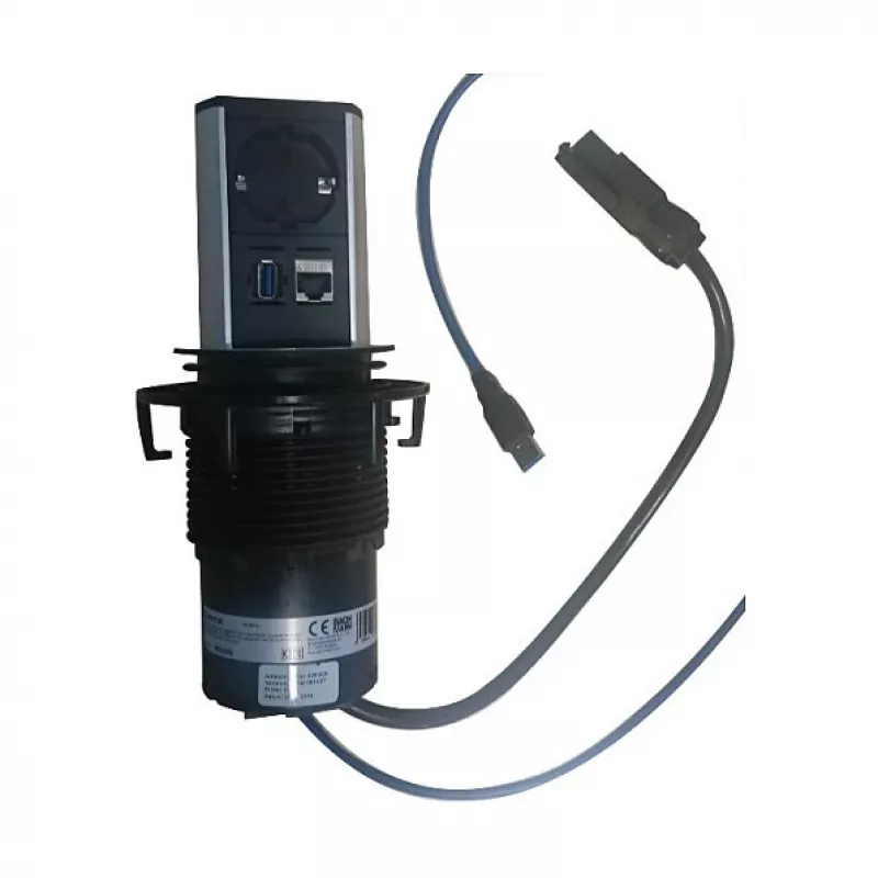 Elevator 1xprotective contact 1xCAT6 1xUSB3.0 - Accessories Power supply