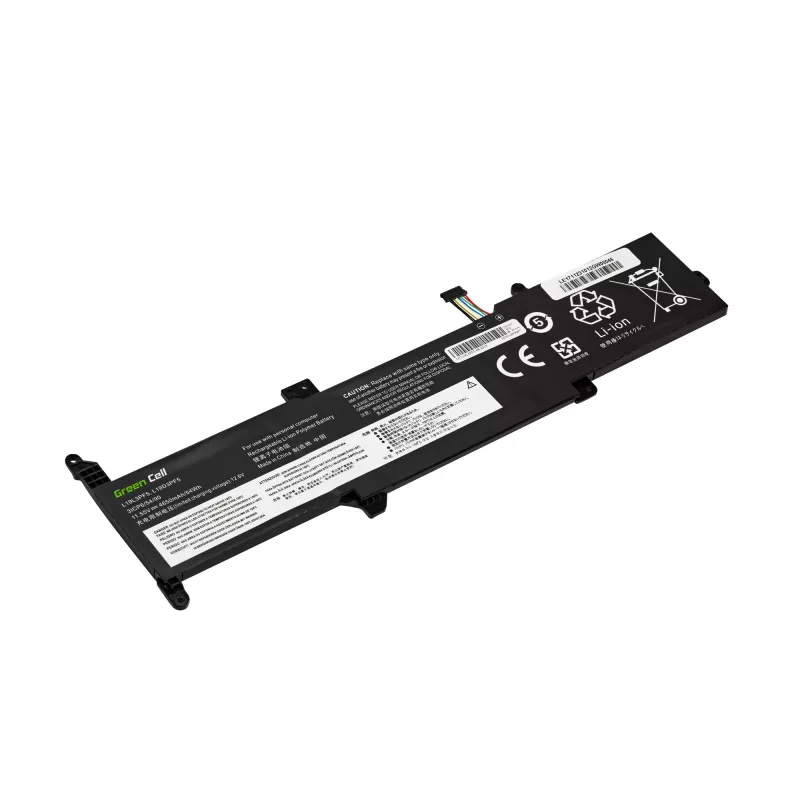 Battery Green Cell LE171 for Lenovo IdeaPad (LiPo 4650 mAh, black)