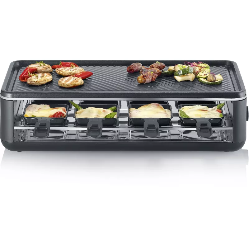 Severin RG 2365 Raclette Grill 8 Persons 1300 W Black