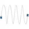 Goobay Ultra-Flexible CAT 6A Patch Cable slim U/UTP White - extra-short plug (74286)