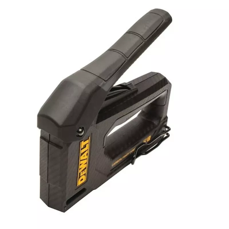 Stapler DeWalt DWHT80276-0 carbon fiber 2-in-1 — hand stapler and tacker, compact design
