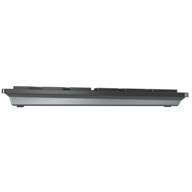 Wireless Keyboard Cherry KW 9100 Slim Portugal Black — 2.4 GHz & Bluetooth, QWERTY Portuguese layout