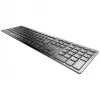 Wireless Keyboard Cherry KW 9100 Slim Portugal Black — 2.4 GHz & Bluetooth, QWERTY Portuguese layout