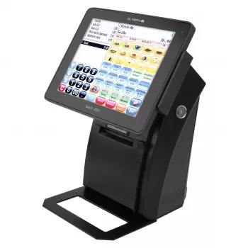 All-in-One Cash Register Olympia Touch 200 TSE — 9.7 inch TFT Touchscreen, Thermal Transfer Printer 170 mm/s, SD Card, Black