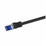 LogiLink C6A023S Network Cable Black 0,5 m Cat6a S/FTP (S-STP) (C6A023S)