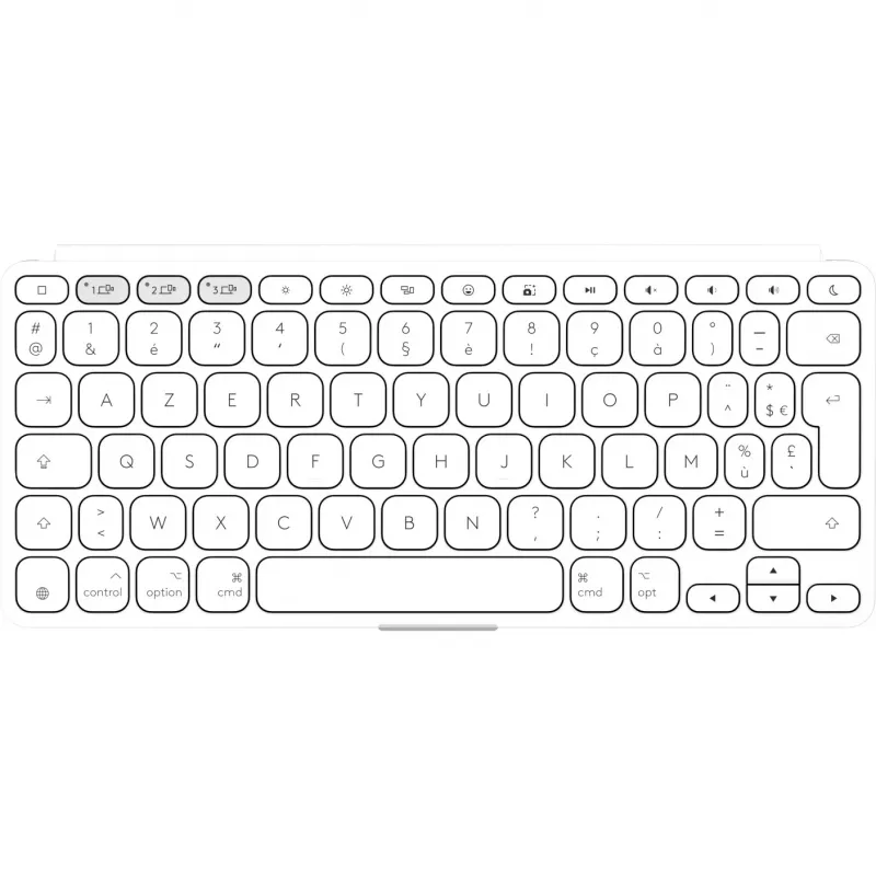 Logitech Keys-To-Go 2 for iPad - Keyboard - built-in cover