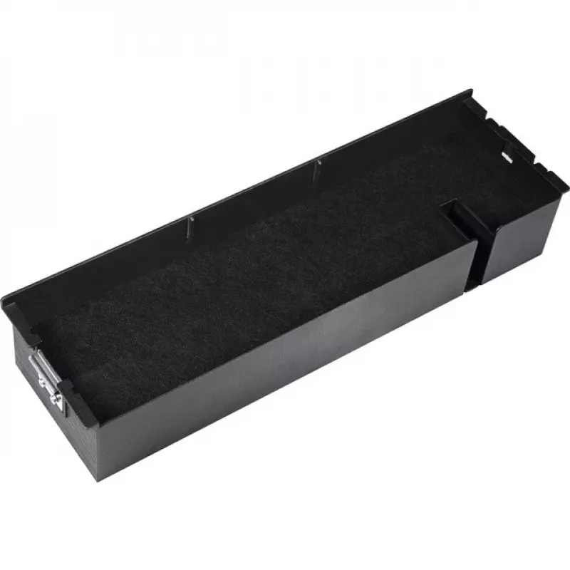 Cooker hood filter Electrolux MCFE18ST, charcoal, 372×112×73 mm, compatible with AEG