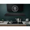 Cooker hood filter Electrolux MCFE18ST, charcoal, 372×112×73 mm, compatible with AEG