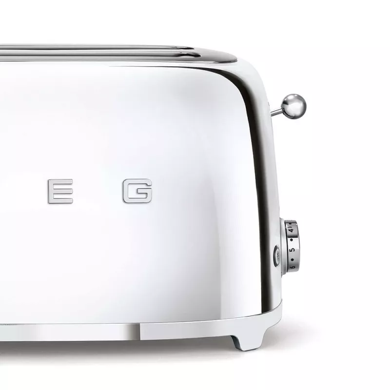 Smeg 50's Style Toaster TSF02SSEU Steel