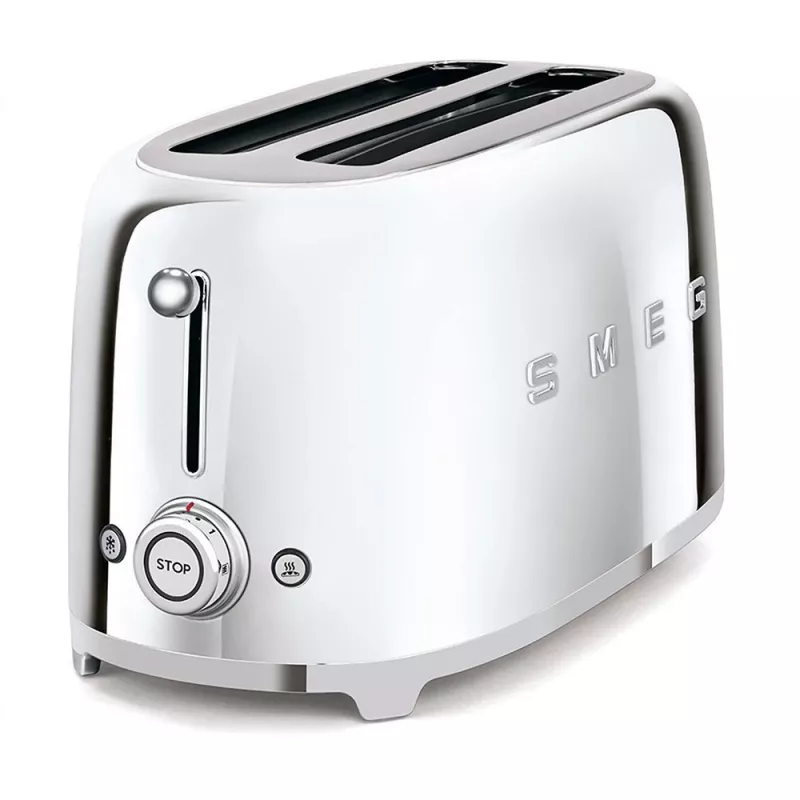 Smeg 50's Style Toaster TSF02SSEU Steel