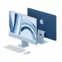 APPLE iMac Z1E5 59,62cm 23,5Zoll standard glass M4 8C CPU/8C GPU/16C N.E. 16GB 256GB SSD Gbit Eth MM MaKey DE Blue (Z1E5-MWUF3D/A-079C7M)