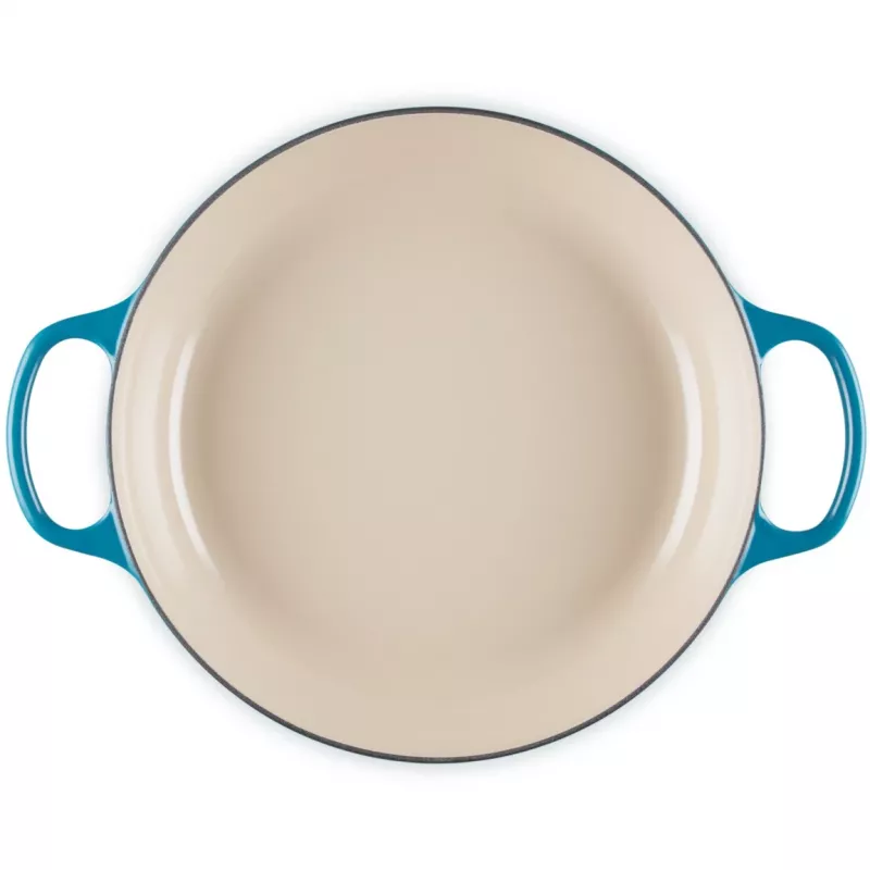 Le Creuset Signature Shallow Casserole round 30cm Deep Teal (21180306422430)