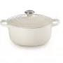 Le Creuset Signature Roaster round 22cm Meringue creme (21177227164430)