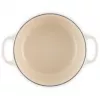 Le Creuset Signature Roaster round 22cm Meringue creme (21177227164430)
