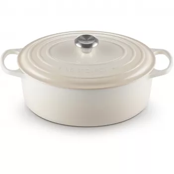 Le Creuset Signature Roaster oval 31cm meringue (21178317164430)