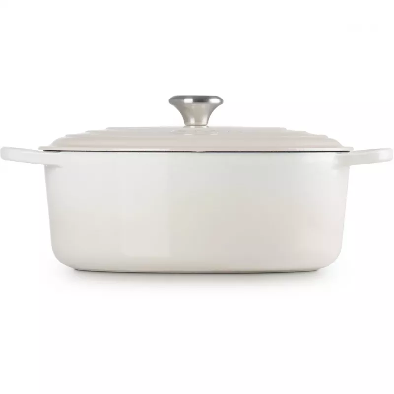 Le Creuset Signature Roaster oval 31cm meringue (21178317164430)