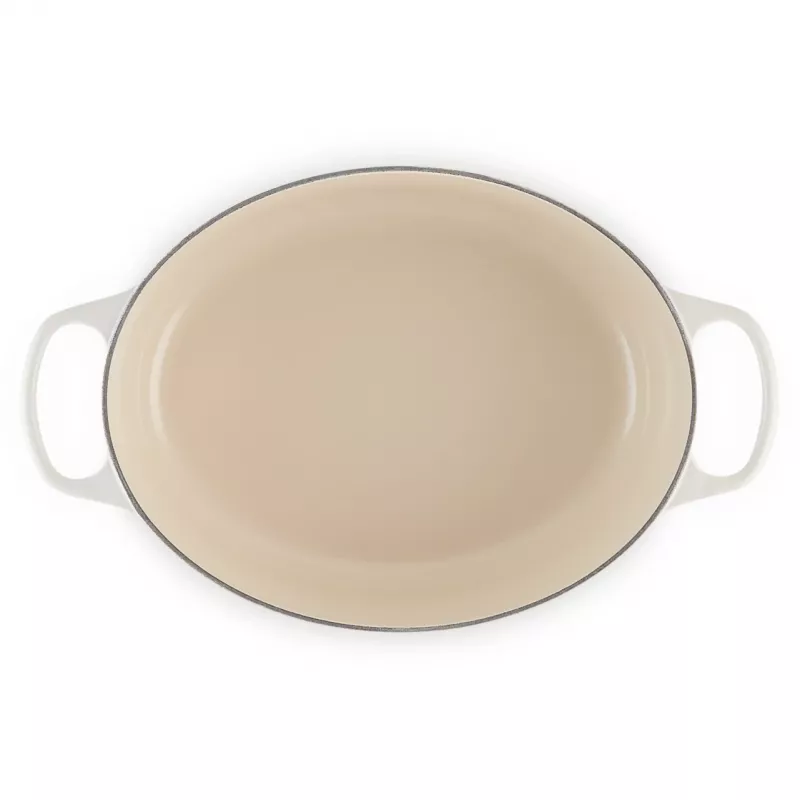 Le Creuset Signature Roaster oval 31cm meringue (21178317164430)