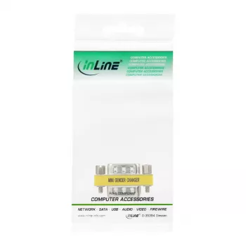 InLine Adapter DB15 HD VGA S-VGA male male