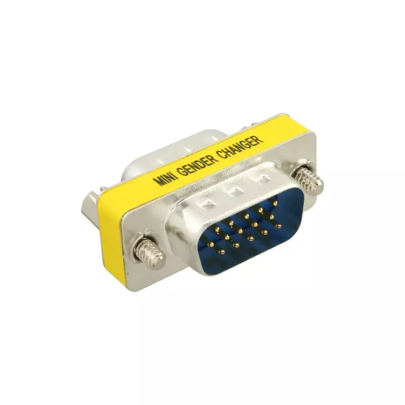 InLine Adapter DB15 HD VGA S-VGA male male