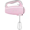 Smeg HMF01PKEU Hand Mixer in 50s Retro Design Pink