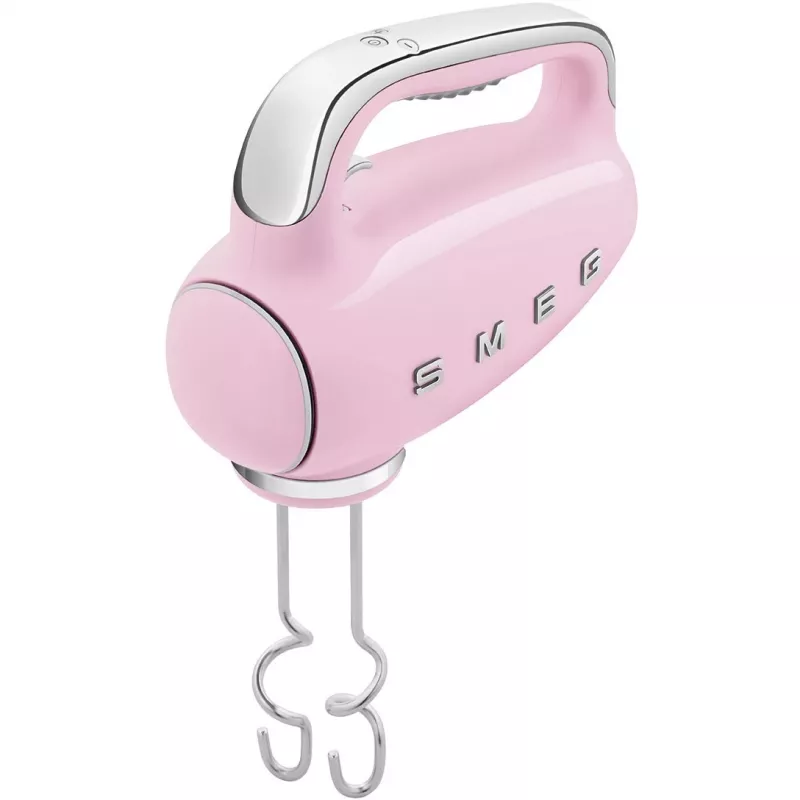 Smeg HMF01PKEU Hand Mixer in 50s Retro Design Pink