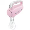 Smeg HMF01PKEU Hand Mixer in 50s Retro Design Pink