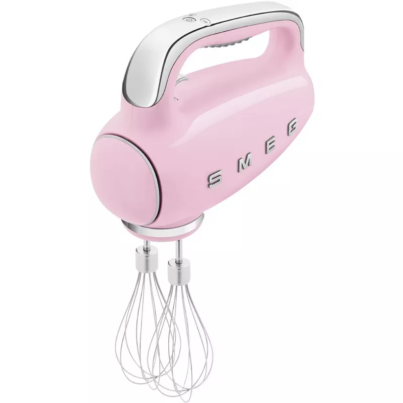 Smeg HMF01PKEU Hand Mixer in 50s Retro Design Pink