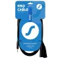SSQ Cable Jack Stereo 3.5 mm to 2x XLR Male MIXLR3 — 3 m audio cable