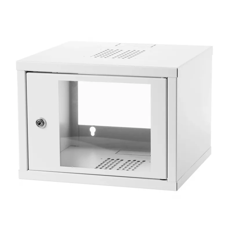 Digitus CL-19 04U rack cabinet 4U Wall mounted rack Light grey
