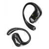 Wired headphones GEMBIRD OWS-01-BK with adjustable headband and built-in microphone